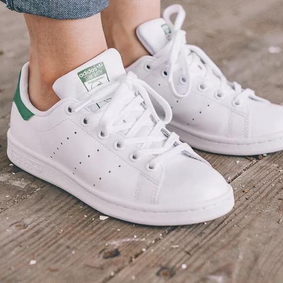 ADIDAS ORIGINALS STAN SMITH | WHITE/GREEN | LIFESTYLE SHOES/Sneakers | NEW/NWT!! - Picture 9 of 13